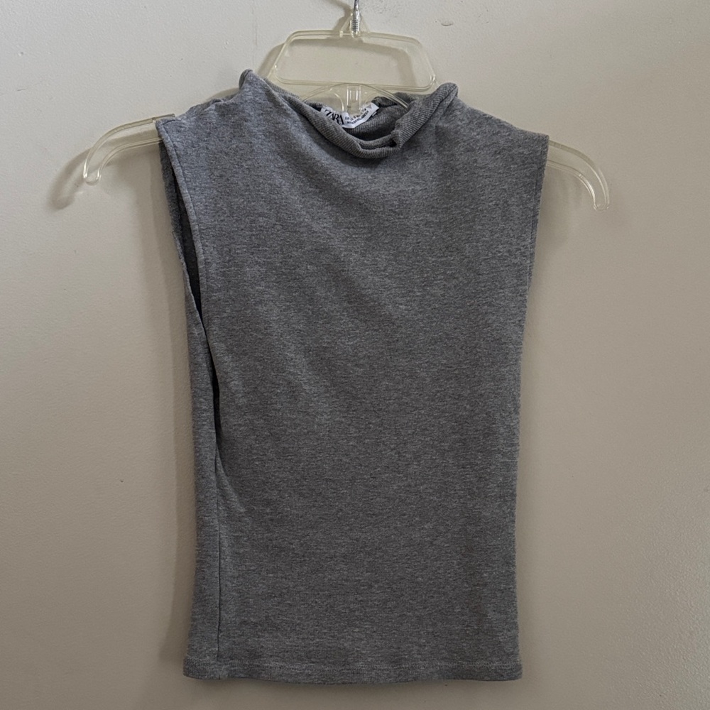 Zara Charcoal Muscle Tee